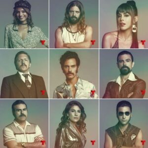 Jorge Luis Moreno Instagram - Presentando al elenco de @elbarontv que se estranará (sí se estranará) este 29 de enero 10pm/9c por @telemundo 🕺🏿🕺🏿