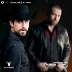 Jorge Luis Moreno Instagram - #Repost @elsenordeloscielos (@get_repost)
・・・
La guerra está declarada. Estamos a 3 días de la nueva temporada este martes 20 de junio a las 10pm/9c por @telemundo #ESDLC
