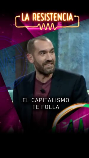 Jorge Ponce Instagram - El capitalismo te folla. Si le dejas solo, el capitalismo te coge por el cuello y te escupe, pero no lo hace a malas. El capitalismo es un tejón, te arranca la cara.