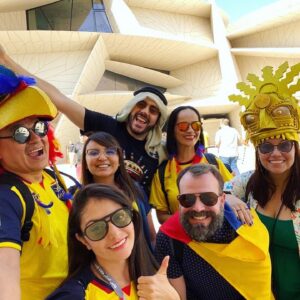 Jorge Ulloa Instagram - Increíbleee Qatar, increíble acompañar a tu selección a un mundial, increíble saber que soy malazo para regatear. Qué hermosa fue esta experiencia Tío Pilsener, gracias, GRACIAS por hacerme parte de esto. @pilsenerec #Qatar #worldcup #HaremosHistoria