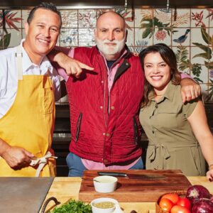 José Andrés Puerta Instagram - If you live in Washington #DC and have never tried @arepazone…what are you waiting for people?!! For episode 3 of my new @masterclass series exploring the many ways food connects us, I joined founders Gaby and Ali in the kitchen @lacosechadc for all things arepas…we talk about the history, show you how to make them, and of course taste a few along the way! Head to the link in my bio – masterclass.com/joseandres to watch now.