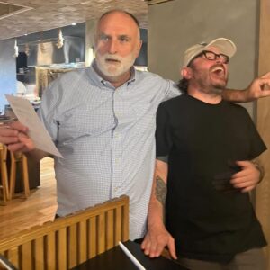 José Andrés Puerta Instagram - @hseanbrock is a living legend! The work he and his team do at Audrey Restaurant @audreynashville makes Nashville not only the capital of music but the capital of food….love him and what he does!