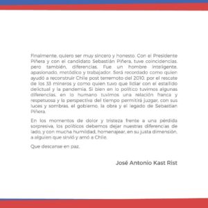 José Antonio Kast Instagram - 