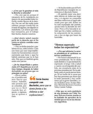 José Antonio Kast Instagram - Les dejo mi entrevista en El Mercurio de hoy, 23 de Diciembre del 2023 ✌🏻🇨🇱