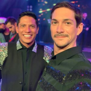 Jose Dammert Instagram - ¡Saimon y León! 
Rivales en la pantalla…
¡Amigos en la realidad! 
@andresilvaactor @delbarriopro
#luzdeluna2 @americatelevision 
#actor