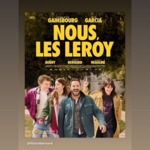 José Garcia Instagram - “Nous Les Leroy” en salle le 10 avril🎥🌈🔥🥳 @festivalpedhuez @nolitacinema @fl0rentbernard @charlottegainsbourg @liliaubry @hadrien.heaulme  @rabineau_camille ♥️🌺🌸🌹🌈🔥🦋🍀