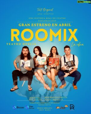 José Luis Badalt Instagram - Amar, convivir y soñar son las acciones que más hacemos los seres humanos… Los Roomix tendrán la libertad de ser ellos mismos.🩵🛋️

ATENCIÓN: Les presentamos nuestro promocional oficial de la obra. 

¡NO TE PUEDES PERDER EL GRAN ESTRENO DE 
ROOMIX “La obra”!

En ABRIL 2024

Gracias a nuestros patrocinadores por creer y ser parte de este gran proyecto.

#biccos 
#pagobiccos 
@danasociados 
@lostacoshermanos.mx 

#roomix #roomies #cdmx #polanco #teatroofelia #ciudaddemexico