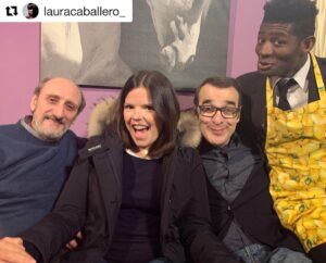 José Luis Gil Instagram - #Repost @lauracaballero_ with @get_repost
・・・
¡Qué ganas tenía de verles! Vuelta al cole.