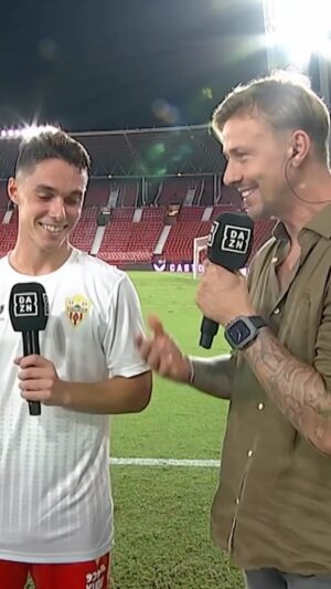 José María Gutiérrez Instagram - 🗣️ “¿Te fijabas en Jose?”

🔊 “Por supuesto, por supuesto que me fijaba”

Esta conversación entre Arribas y Guti en DAZN. Entre una leyenda del fútbol y una joven promesa 🤩🤩🤩

#LALIGAenDAZN #LALIGA #RealMadrid #Almeria #Guti #Arribas #Futbol #DAZN