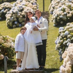 José María Gutiérrez Instagram - Un día especial en un sitio especial ,maravillosa la Iglesia de villa Nougues, @rominabelluscio1 ya está nuestro Bebé Romeo Bautizado ❤️❤️❤️❤️,Os Amo familia .😍😍