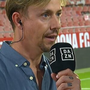 José María Gutiérrez Instagram - "Estoy convencido de que en este Real Madrid va a hacer muchos goles" 🗣️

@guty14haz confía plenamente en el olfato de gol de @joselumato #LALIGAenDAZN ⚽

#LALIGA #RealMadrid #Joselu #Football #Sports