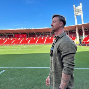 José María Gutiérrez Instagram - Vuelta a una de mis casas ❤️ 
UD Almería-Real Madrid ⚽️