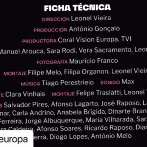 José Raposo Instagram - #Repost @coraleuropa with @use.repost
・・・
O Sr Rui, um homem do povo, faz parte das escolhas para o Festival de Cinema Ibérico de Badajoz 🎥
Lançada a 19 de março na @tvioficial , a minissérie tornou-se um dos acontecimentos do ano. No Festival irá estrear para os espectadores estremenhos. 

@festivalibericodecinema @delta_cafes #srrui #tvi