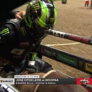 José Vitor Leme Instagram - This week we got the news that Wooppa retired from the sport of bull riding.
 Wooppa had such a great career, one of the most talented bulls in history, I wanted share with y’all some moments him and I had together that I’m sure will be not only be on my mind forever but in the history books too. 
 We met 5 times, I won 4 and on his very last out he won it, very well deserved. 
Together we had the first and second highest score of the history, 97,75 and 98,75 points. 
 Wooppa is the most special bull for me in my career, thanks to him I got 2 World Titles, I wish he could keep bucking and helping me win some more but I’m sure Larry,  @laramie.wilson and @katiepersch have special plans for him in the future, maybe I’ll have a chance to ride the little Wooppa’s that will come. 

Enjoy your retirement buddy, you deserve it, I will see you someday at the practice pen maybe 😅🙌🏻

Photos 📸: @constancejaeggi @andresilvaphoto @official_monson_photography @bullstockmedia 

Videos 🎥: @pbr @pbrbrazil 

Sponsored by: @yeti @monsterenergy @ariatinternational @canamoffroad