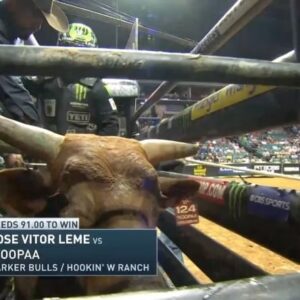 José Vitor Leme Instagram - This week we got the news that Wooppa retired from the sport of bull riding.
 Wooppa had such a great career, one of the most talented bulls in history, I wanted share with y’all some moments him and I had together that I’m sure will be not only be on my mind forever but in the history books too. 
 We met 5 times, I won 4 and on his very last out he won it, very well deserved. 
Together we had the first and second highest score of the history, 97,75 and 98,75 points. 
 Wooppa is the most special bull for me in my career, thanks to him I got 2 World Titles, I wish he could keep bucking and helping me win some more but I’m sure Larry,  @laramie.wilson and @katiepersch have special plans for him in the future, maybe I’ll have a chance to ride the little Wooppa’s that will come. 

Enjoy your retirement buddy, you deserve it, I will see you someday at the practice pen maybe 😅🙌🏻

Photos 📸: @constancejaeggi @andresilvaphoto @official_monson_photography @bullstockmedia 

Videos 🎥: @pbr @pbrbrazil 

Sponsored by: @yeti @monsterenergy @ariatinternational @canamoffroad