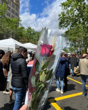 José de la Torre Instagram - Cerrando abril con amigos, risas y rosas. Gracias mil @hotelartsbarcelona 🌹
