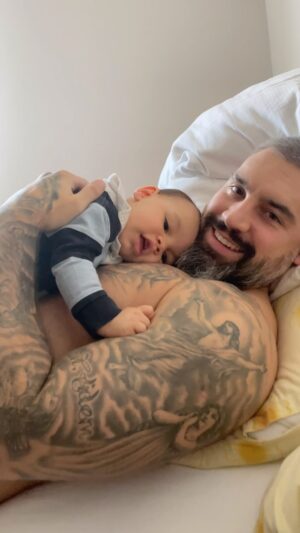 Josef Kůrka Instagram - Tady si odložím z našeho výletu ❤️🥰 #my #love #son