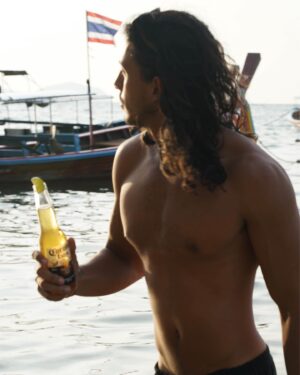 Joseph Angelo Instagram - Living local life, one Corona at a time. 
#ThisIsLiving #CoronaThisIsLiving