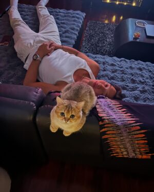 Joseph Angelo Instagram - Home is where the cat is