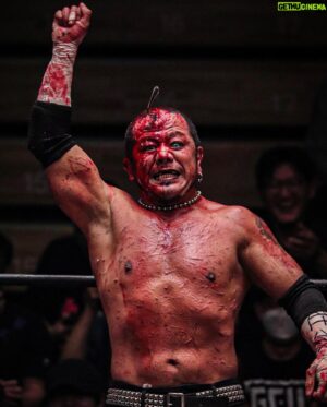 Joseph Janela Instagram - More amazing Photos from my deathmatch with @crazy_monkey0909 

Swipe for a bloody post match smooch.. 

📸: @ryoto711 @masukuman16 

#GCWJapan #gamechangerwrestling #crazymonkey #BadBoy #deathmatch
