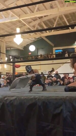 Joseph Janela Instagram - I wrestled the smallest wrestler in the world and this is how it turned out….

@gamechangerwrestling @microman_oficial 

Video: @chelle_belle_photography 

#GCW #prowrestling #Wtf