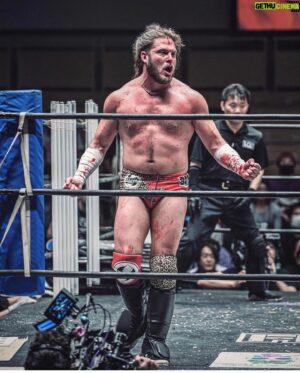 Joseph Janela Instagram - More amazing Photos from my deathmatch with @crazy_monkey0909 

Swipe for a bloody post match smooch.. 

📸: @ryoto711 @masukuman16 

#GCWJapan #gamechangerwrestling #crazymonkey #BadBoy #deathmatch