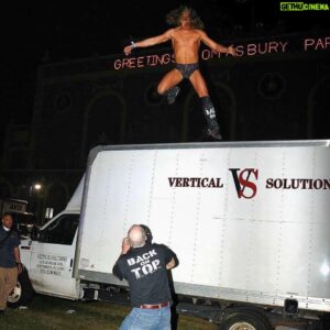 Joseph Janela Instagram - Throwback Thursday Photo Dump: Jumping/Falling off high shit where I could’ve died! Never a crash pad! 

Let’s enjoy the good times, and my hips as long as they last! 

#TBT #prowrestling #freefalling #indiewrestling #Throwback