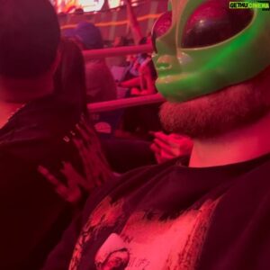 Joseph Janela Instagram - I got a ticket for the Royal Rumble,  so I definitely had to go in disguise so no one recognized me… it was a
Great success 🤞🏻#RoyalRumble #acknowledgeme #icomeinpeace