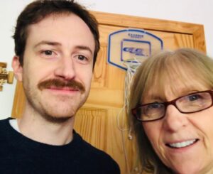 Joseph Mazzello Instagram - Well at least one of us aged well. Happy Mother’s Day, Mom! There’s no one I’d rather spend quarantine with than you!
