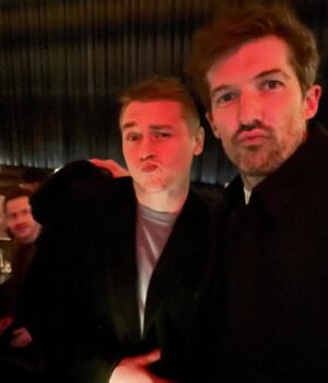 Joseph Mazzello Instagram - Had a great few days with the lads in New York. Many photos taken but this is my favorite as Gwil was able to capture the exact moment my jealousy becomes fully realized and overtakes me. I attempted to break up this disgusting photo immediately after to partial success. 
#bohemianrhapsody