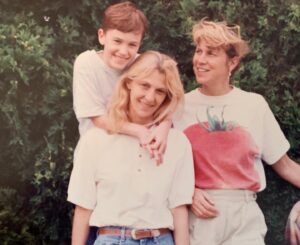 Joseph Mazzello Instagram - Well at least one of us aged well. Happy Mother’s Day, Mom! There’s no one I’d rather spend quarantine with than you!