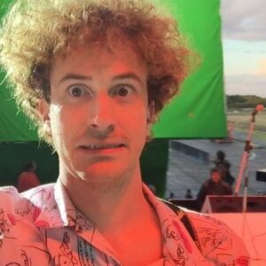 Joseph Mazzello Instagram - Feeling quite nostalgic for #bohemianrhapsody today. Here are just SOME of the green screens they needed to cover my perm fro for this shot! (Also wait for the cheeky comment from Ben at the end)