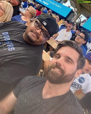 Joseph Ryan Meehan Instagram - Brian said I wasn’t allowed to wear my Albert Pujols Angels jersey to Dodger Stadium for “safety reasons.”