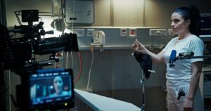 Josephine Park Instagram - The Nurse/Sygeplejersken stills and behind the scenes❤️

@netflixnordic 
@fannylouisebernth 
@kasperbarfoed