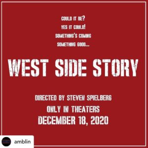Josh Andrés Rivera Instagram - Catch this baby face in a theater near you
 @20thcenturyfox @disney ..
#repost @amblin .
.
#westsidestory #wss 
#stevenspielberg @arianadebose @davidalvarezofficial @rachelzegler @theritamoreno @ansel @anaisabellesite @briandarcyjames