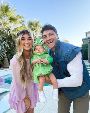 Josh Brueckner Instagram - Rapunzel, Flynn, and pascal are ready for Halloween👻👑
