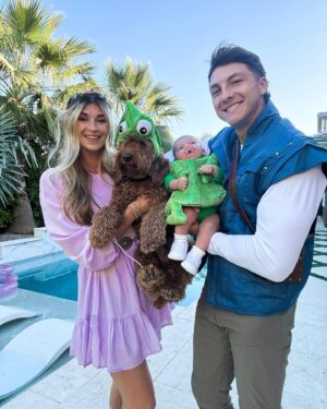 Josh Brueckner Instagram - Rapunzel, Flynn, and pascal are ready for Halloween👻👑