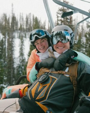 Josh Brueckner Instagram - Parents day out🏂🏔️