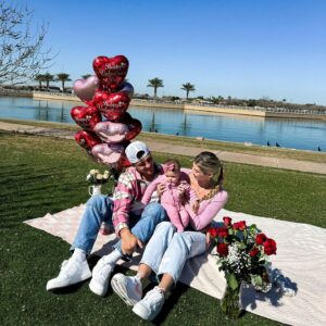 Josh Brueckner Instagram - Blessed to have not one valentine this year but two❤️ I love my girls so much