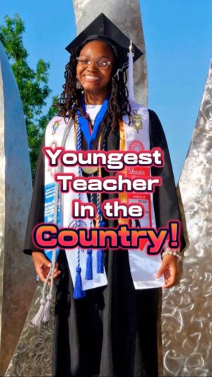 Josh Cribbs Instagram - ⭐️Youngest Teacher in the Country⭐️

✨Shania Muhammad✨

#blackhistorymonth #teachers