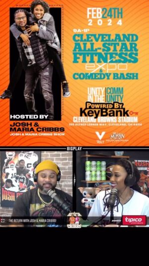 Josh Cribbs Instagram - ⭐️The Fitness Expo & Comedy Bash is Back⭐️

 ‼️This Weekend‼️ Cleveland Brown Stadium🏟️

#fitnessexpo #cleveland #comedyshow