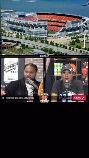 Josh Cribbs Instagram - Which One?!
⭐️A $1 Billion Renovation Or $2 Billion Stadium in Brookpark⭐️

#CLE #stadium  #Dawgs