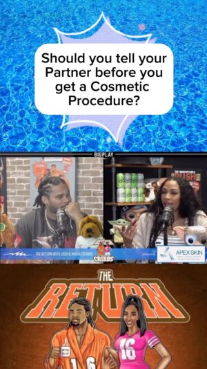Josh Cribbs Instagram - Would You let your Partner Know before you got a Cosmetic Procedure done?
⭐️Apex Dermatology⭐️