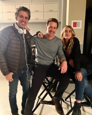 Josh Dallas Instagram - Now and then... 
That’s a wrap on Ben Stone. Thank you @reallyjeffrake for giving us these characters and this story. Thank you to the most talented and passionate crew alive. And most of all, thank you to all of you who gave @manifestonnetflix a space in your lives. See you NOV 4th for Season 4 Part 1 on @netflix! Love, JD  #manifest ✈️