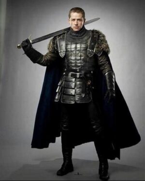 Josh Dallas Instagram - I’m staying with all this @onceabcofficial love for one more day. Although, @jennifermorrison wore this better. Big Love to all you #oncers new and old. Who’s watching today on @disneyplus? #ouat #once #charming #sword #pc #10yearanniversary