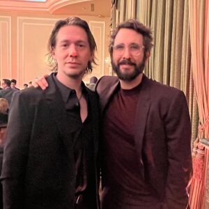 Josh Groban Instagram - Well this week was a tremendously fun and inspiring one. Supporting the wonderful @tjmartellfoundation, seeing so many friends at @warnermusic Grammy party, performing with the incredible @michaeltrotterjr from the equally spectacular @thewarandtreaty and then reuniting with @directorkail @alacamoire and @annaleighashford to rep our lightning in a bottle year and nomination at @sweeneytoddbway…I feel invigorated to make and create like never before. Thanks everyone for the love and support, friends old and new. ❤️🎶

Grooming: @sussy_styles 
Suit: @dolcegabbana 
Brooch: @mindylamjewelry