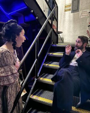 Josh Groban Instagram - Final show. Probably not final sweeney dump. ❤️💈