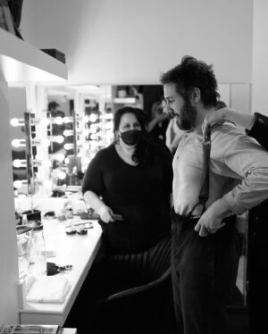 Josh Groban Instagram - Final show. Probably not final sweeney dump. ❤️💈