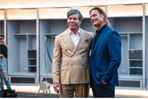 Josh Holloway Instagram - #bts from @rams  #ramshouse #rams 💙