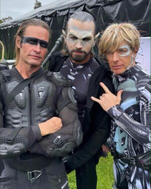 Josh Holloway Instagram - playing dress up for a good cause! #crane #coyote
